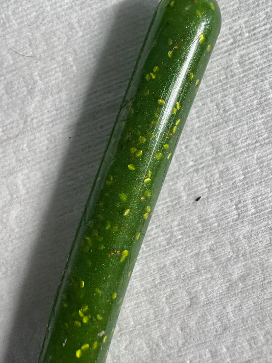 6" (Angry Green) Soft Plastic 1 Bag qty10 Skinny Carrot Finesse