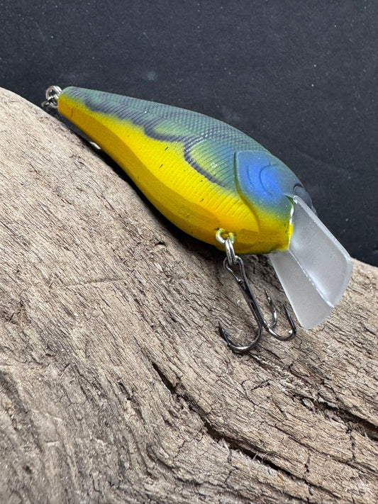 1.5 Square Bill Crawl matte finish