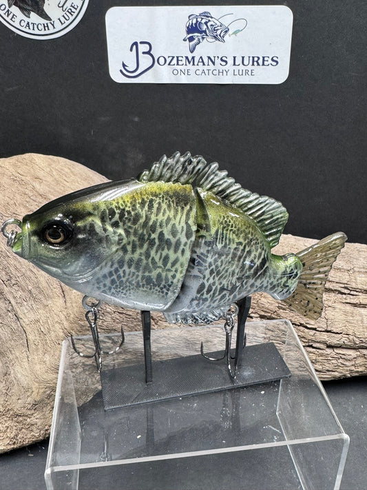 6 Inch Crappie Glide Bait Real Looking