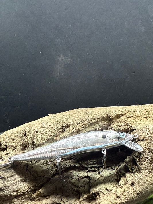 Chrome Mega Jerk Bait 4-6 Feet Dive