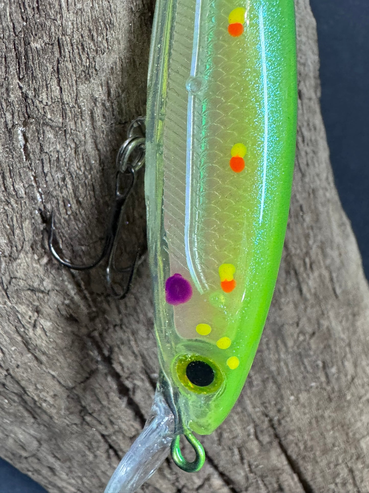 Clear jerk Bait 4-6ft Dive