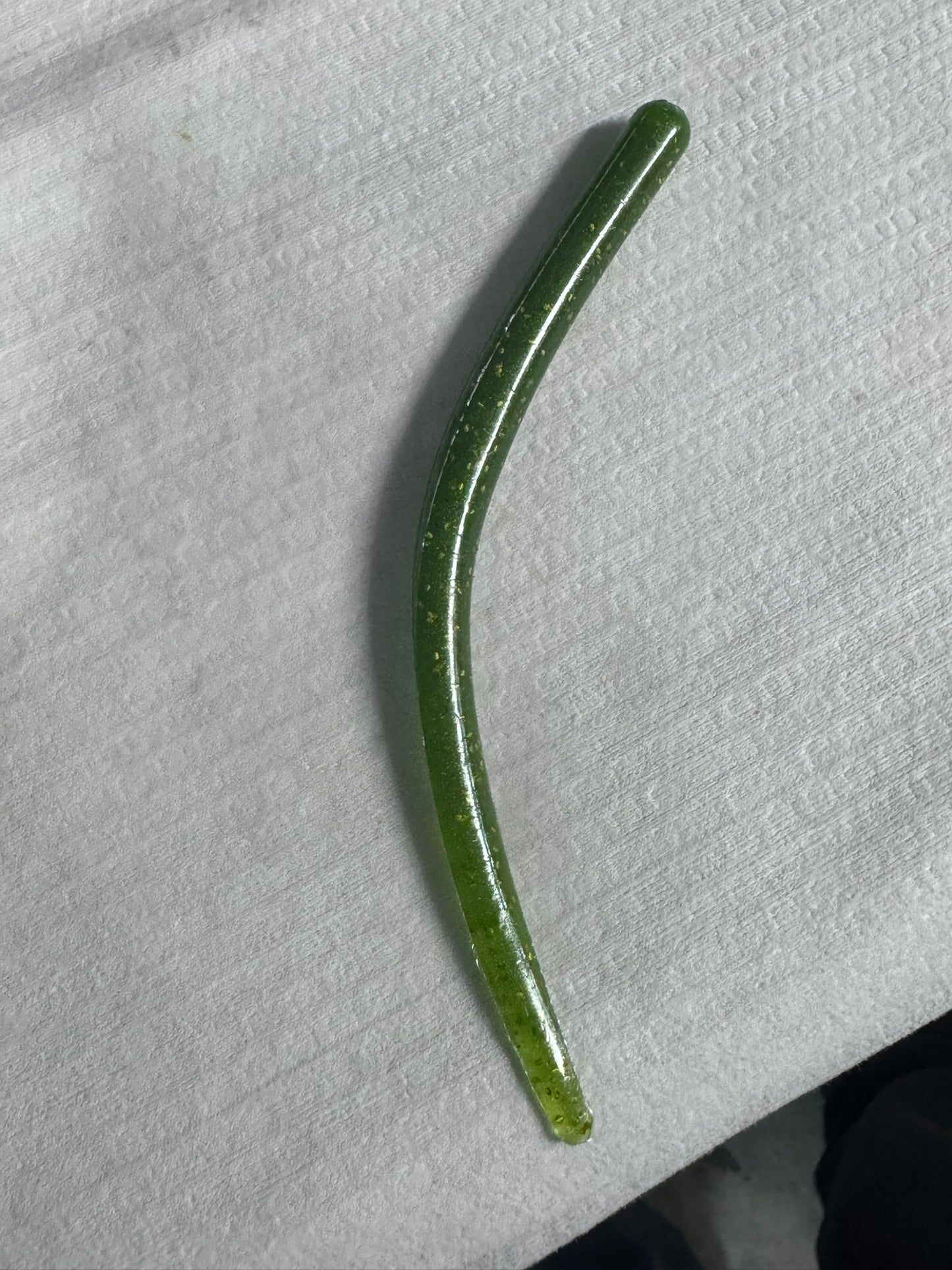 6" (Angry Green) Soft Plastic 1 Bag qty10 Skinny Carrot Finesse