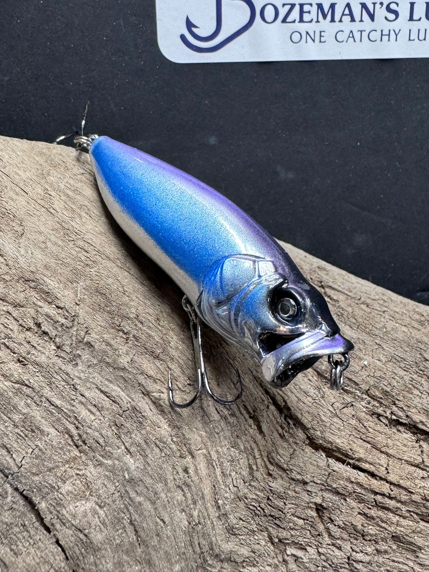 Popmax megabass Ko chrome purple