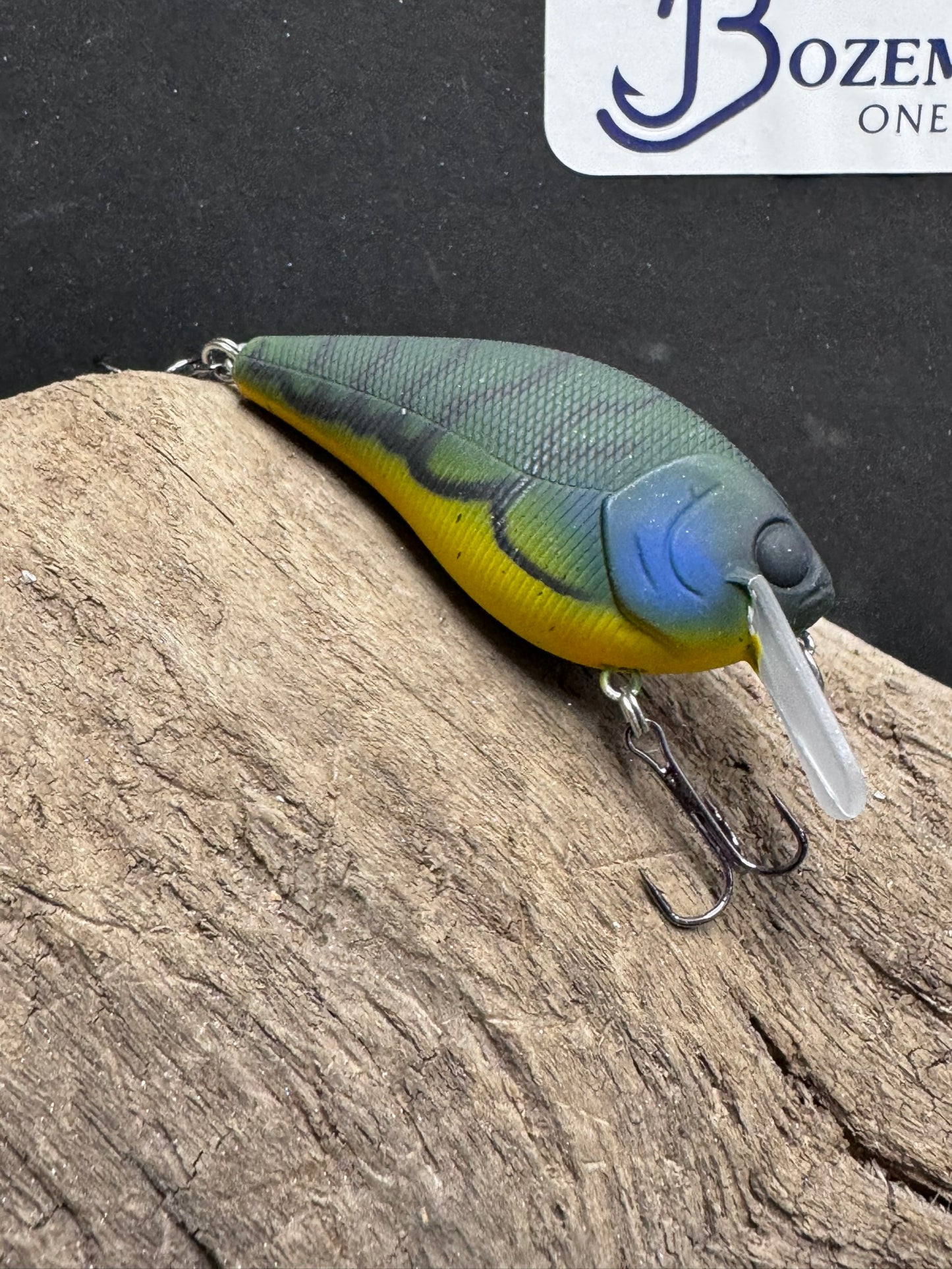 1.5 Square Bill Crawl matte finish