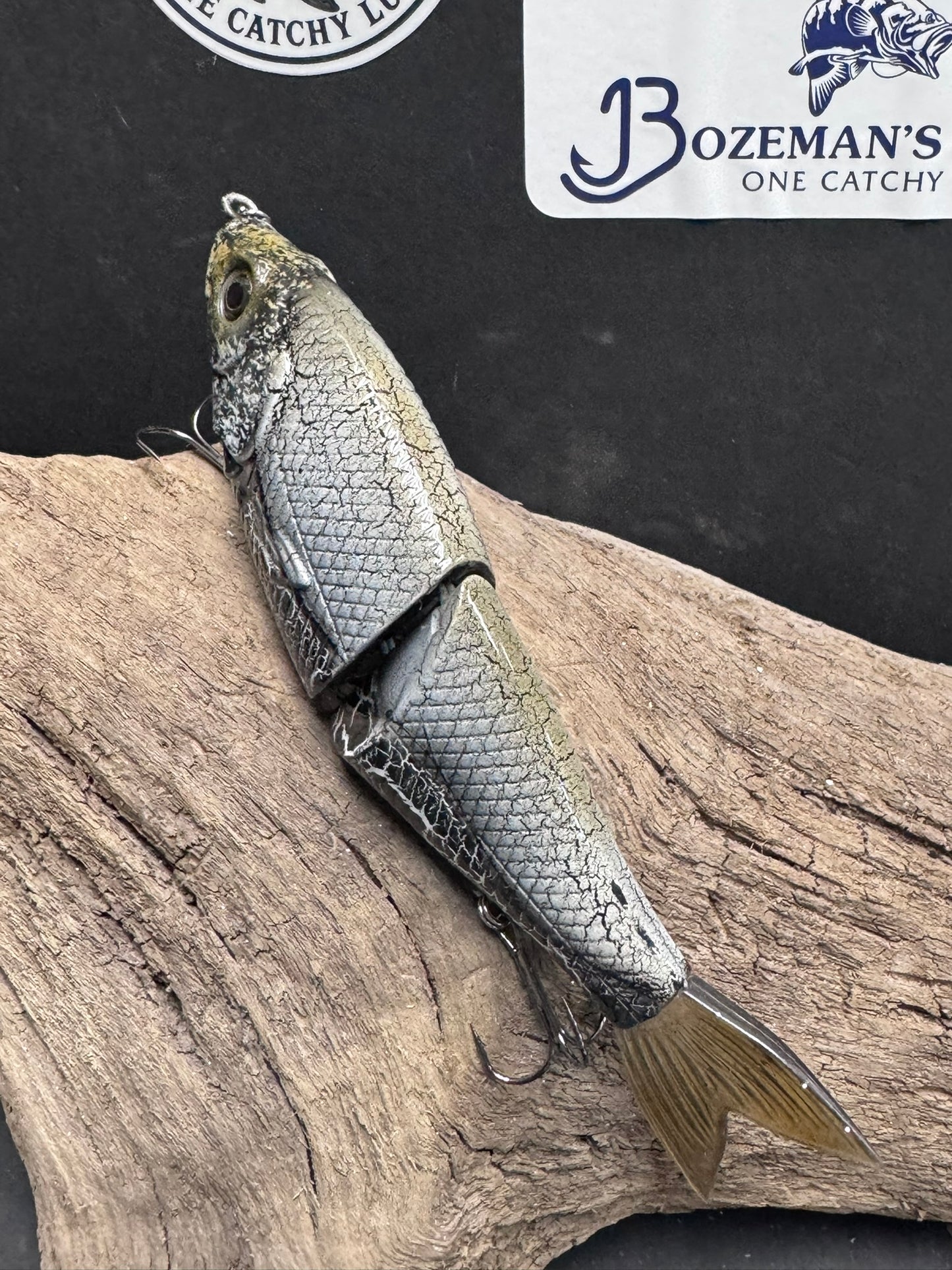 7.5 Inch Fast Sinking Glide Bait Crackle Body