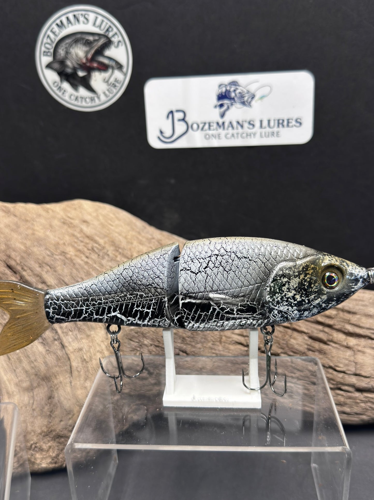 7.5 Inch Fast Sinking Glide Bait Crackle Body