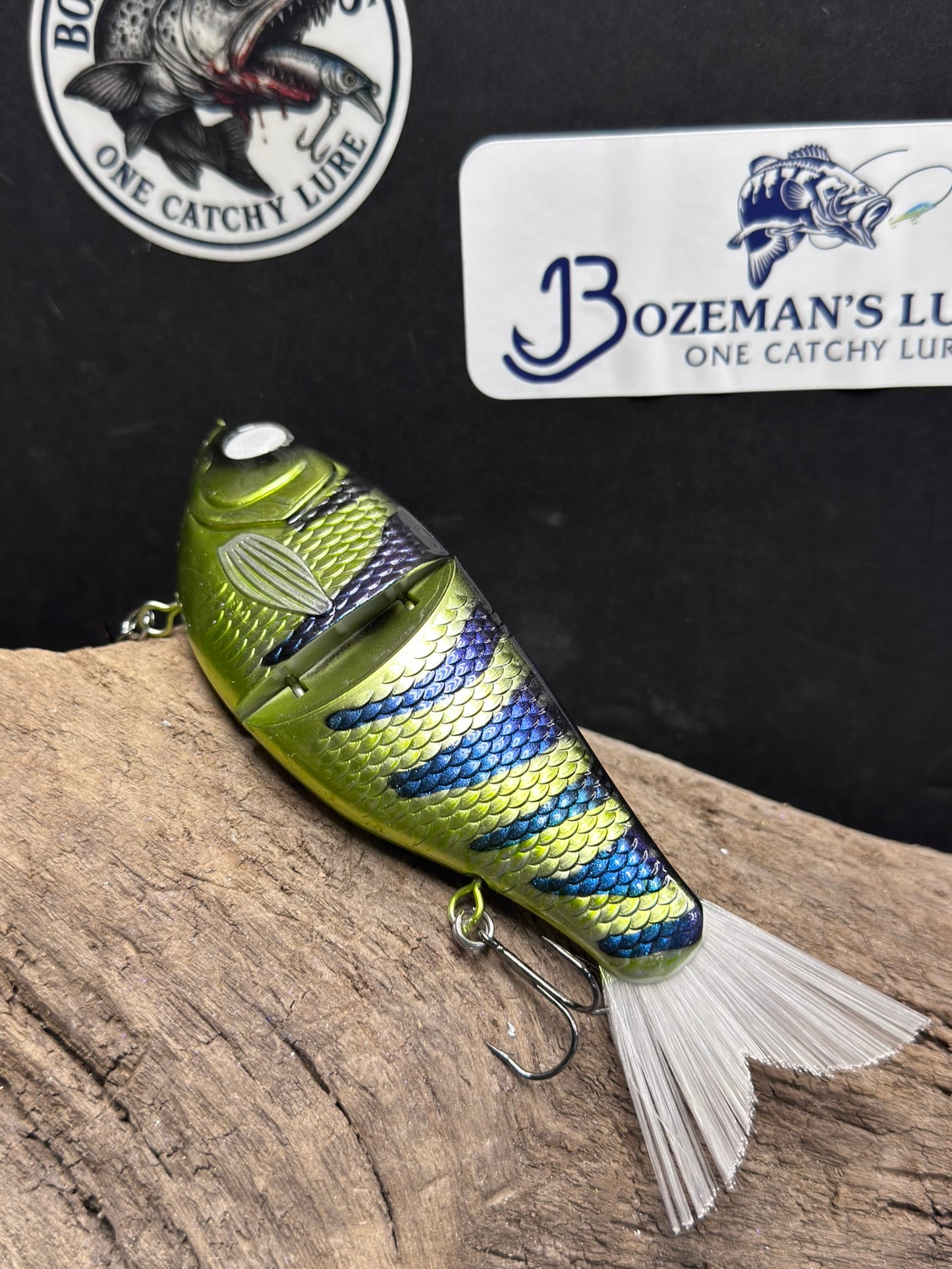 7 Inch Perch Glide Bait With A Twist