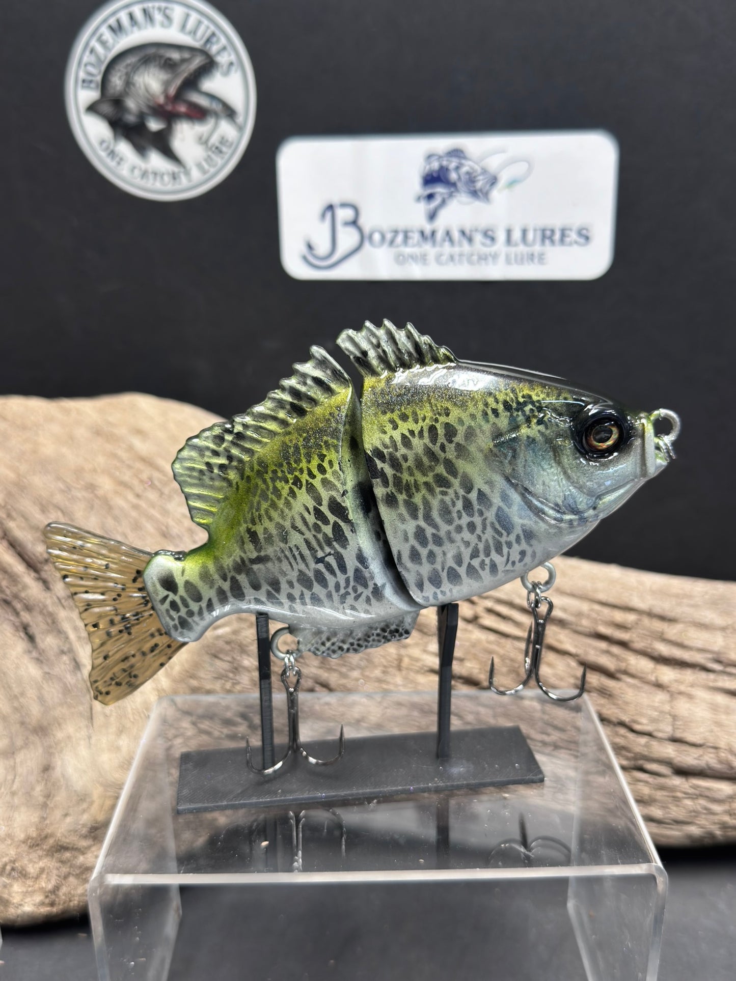 6 Inch Crappie Glide Bait Real Looking
