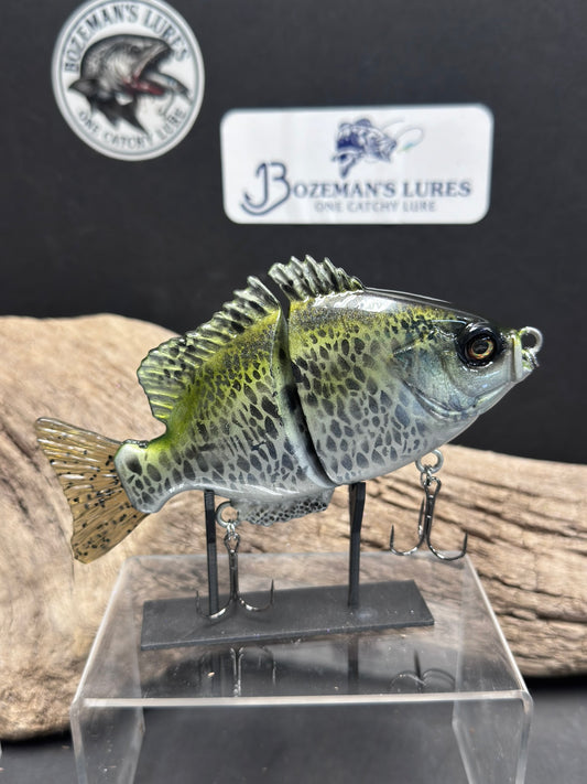 6 Inch Crappie Glide Bait Real Looking
