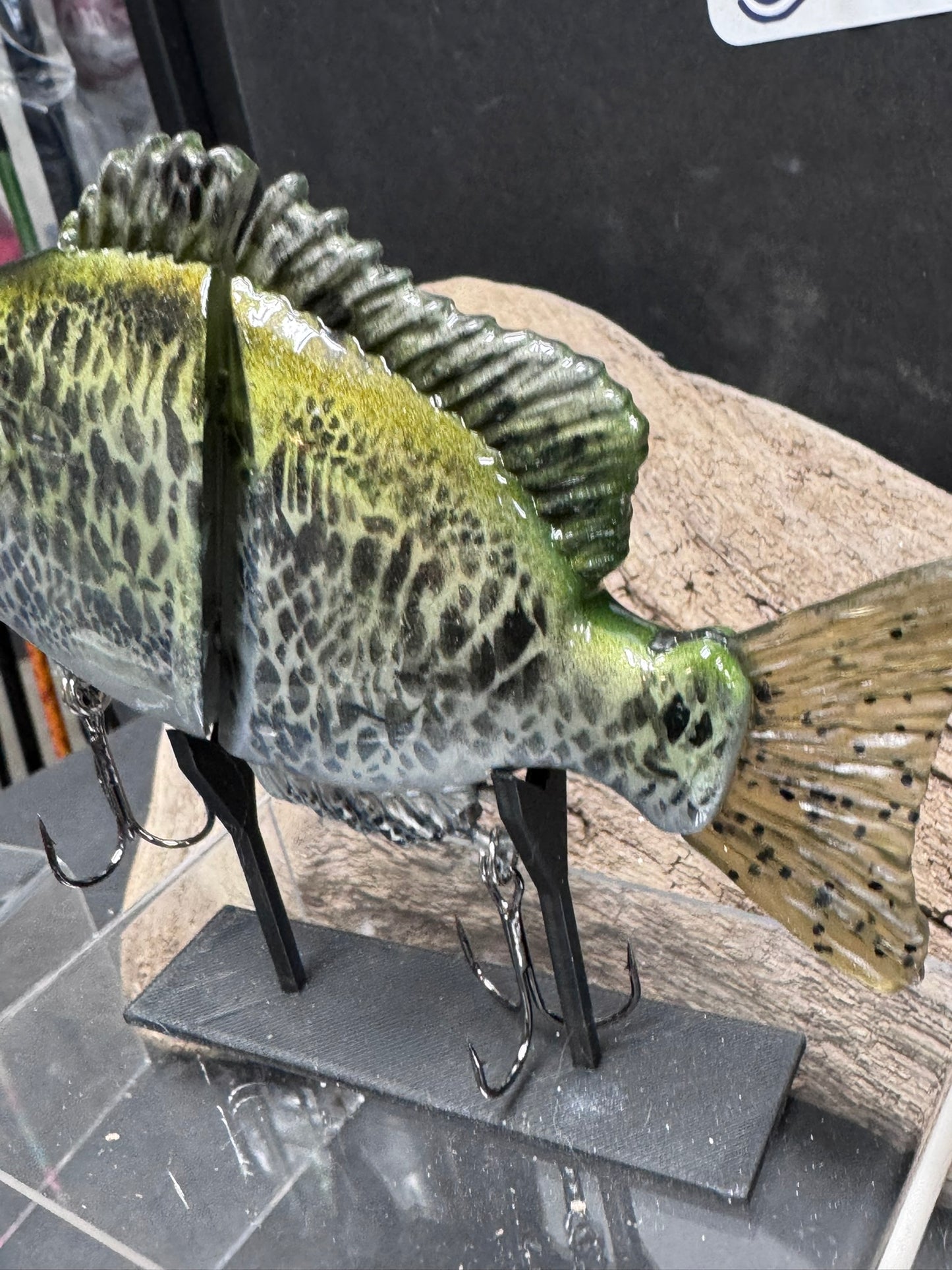 6 Inch Crappie Glide Bait Real Looking