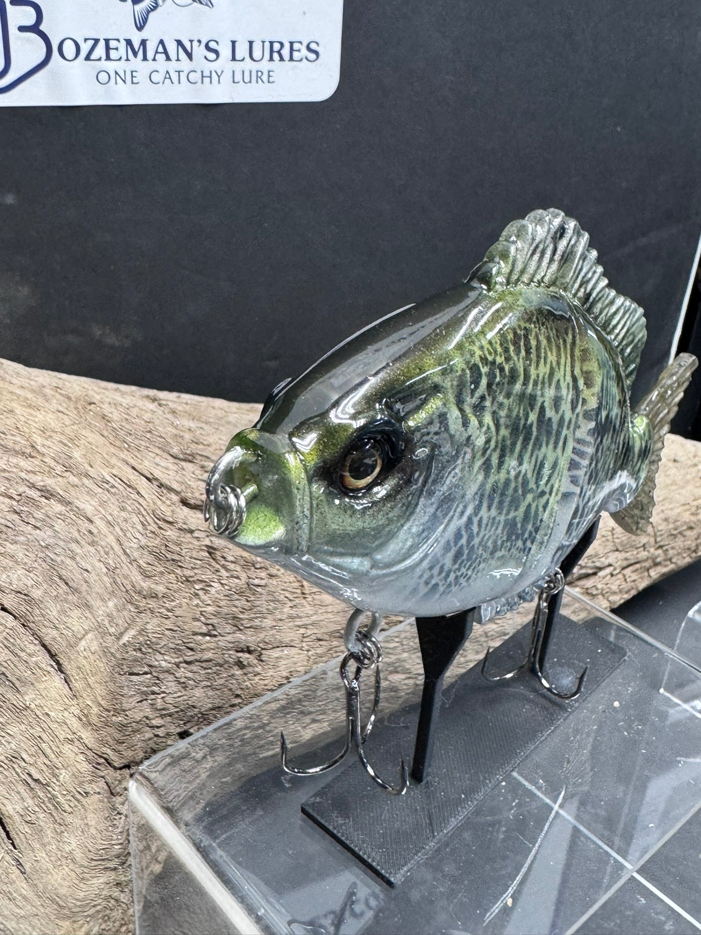 6 Inch Crappie Glide Bait Real Looking
