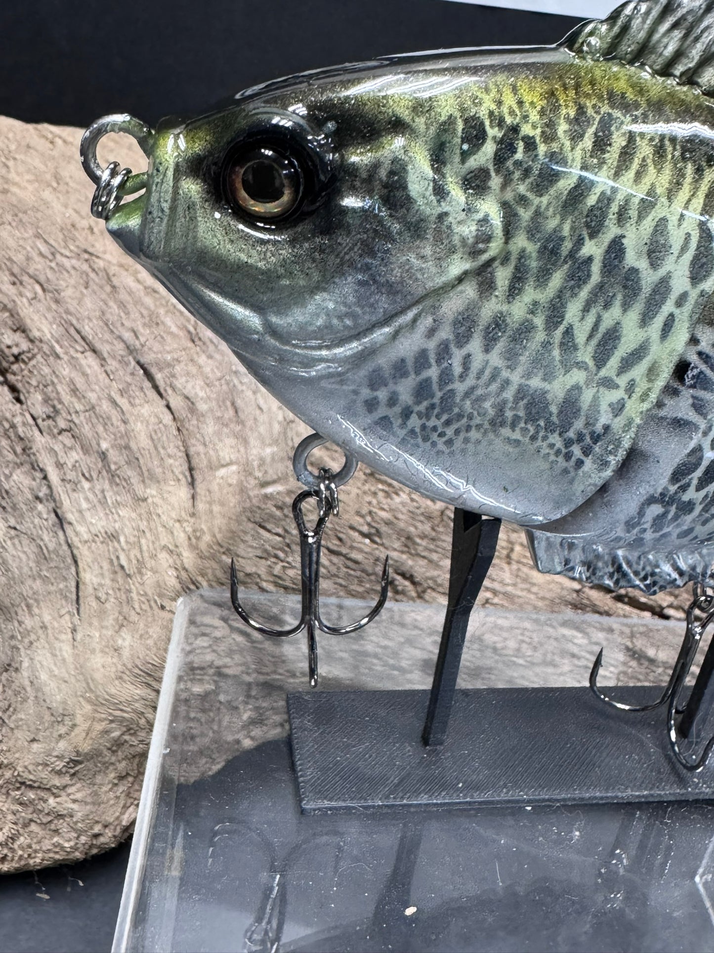 6 Inch Crappie Glide Bait Real Looking