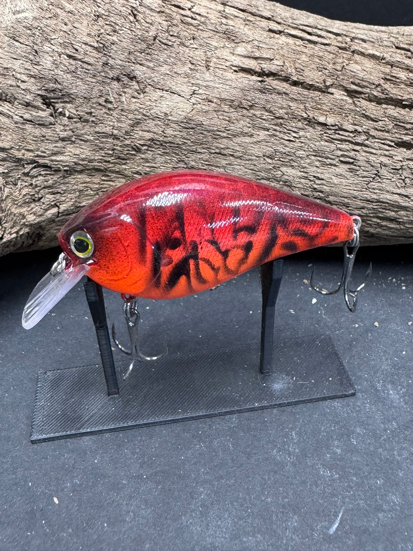 2.5 Square Bill Fire Shad Bozeman's Signature Bait