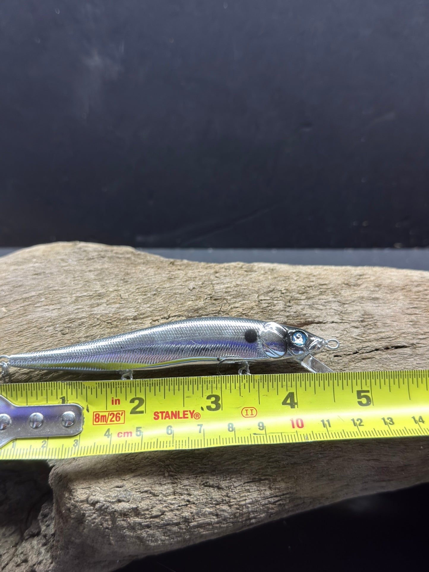 Chrome Mega Jerk Bait 4-6 Feet Dive