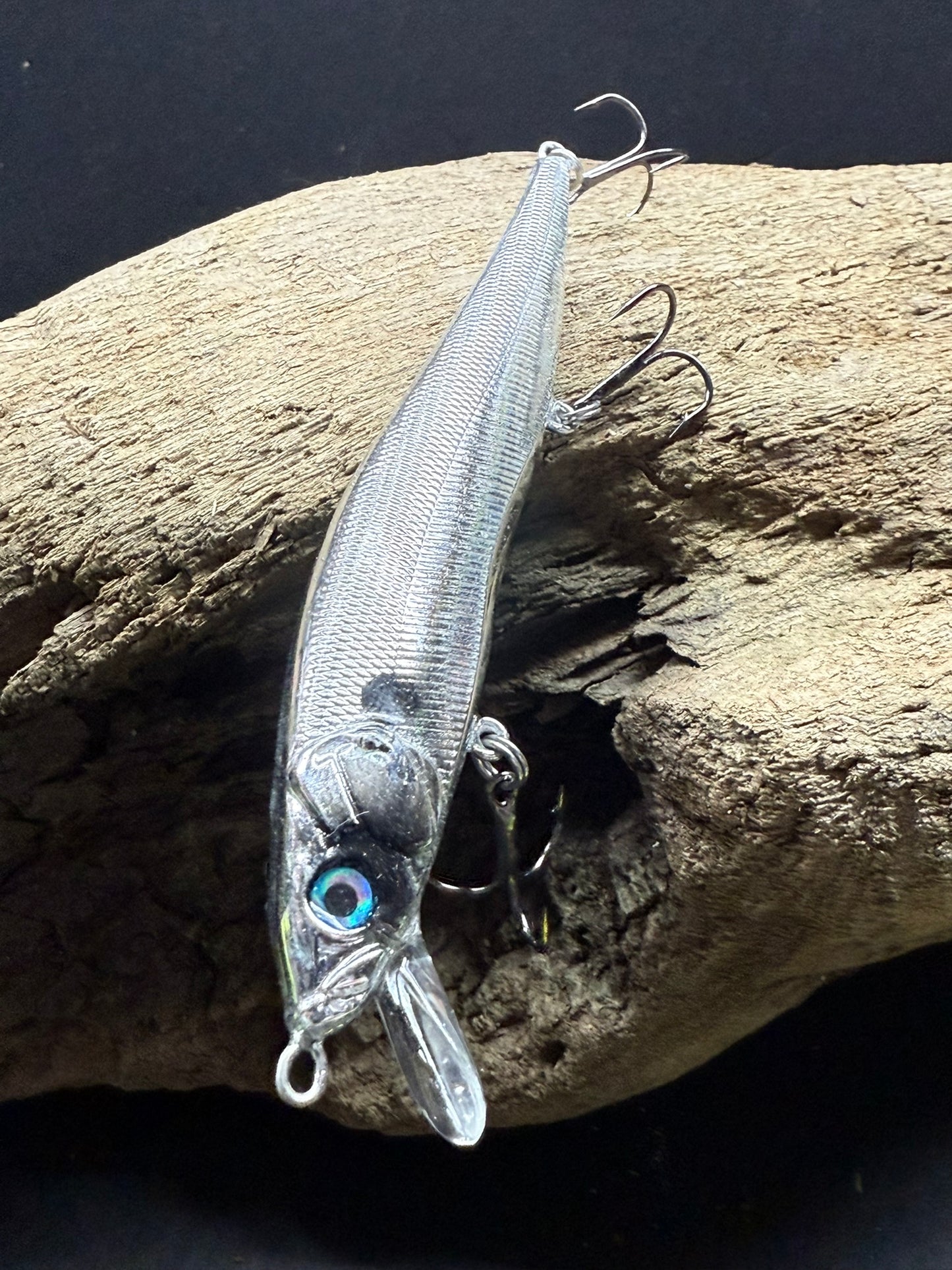 Chrome Mega Jerk Bait 4-6 Feet Dive
