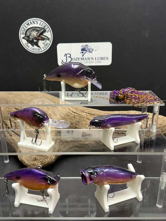 PBJ Collector Set (Comes with Individual Lure Stands)
